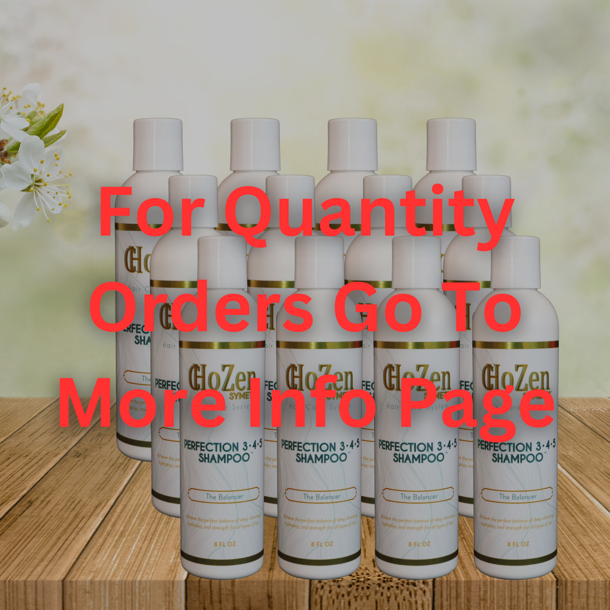 CHoZen Symetri® Perfection 3-4-5 Shampoo™ | CHoZen Symetri Haircare